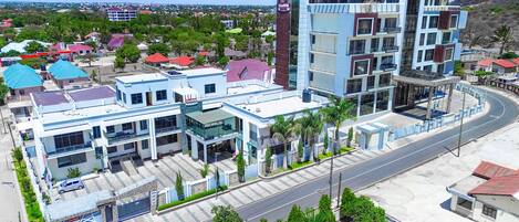 Façade de l’hébergement