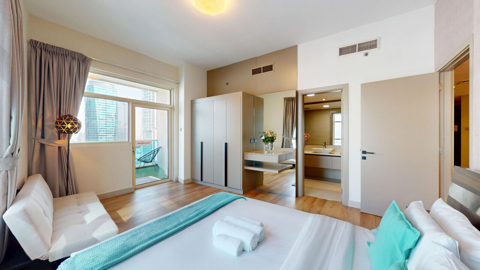 2 bedrooms, iron/ironing board, free WiFi, bed sheets