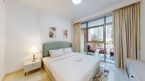 1 Schlafzimmer, Bügeleisen/Bügelbrett, kostenloses WLAN, Bettwäsche