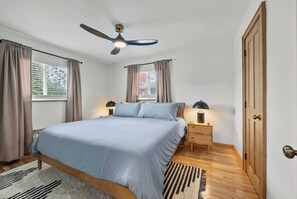 3 bedrooms, iron/ironing board, travel cot, free WiFi