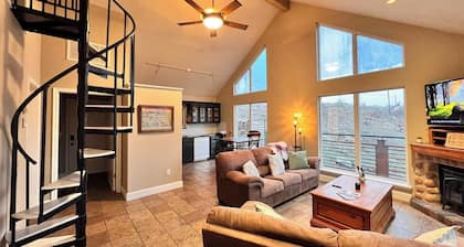 Book A Medicine Park Riverside Cabin w/ hot tub