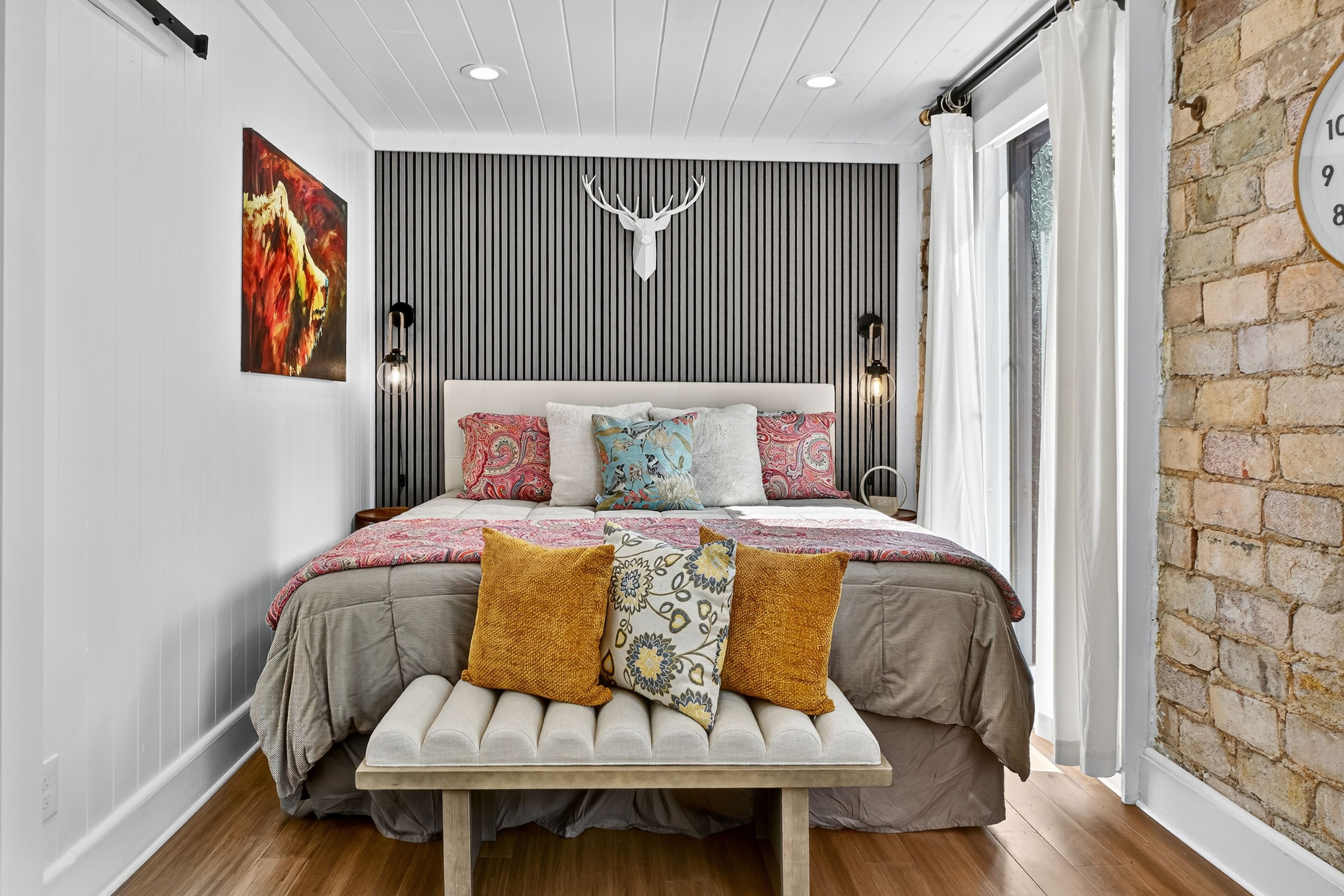 1 室のベッドルーム、アイロン / アイロン台、WiFi、ベッドシーツ