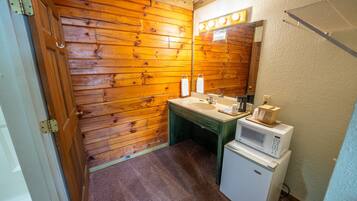 Handdoeken, zeep, shampoo, toiletpapier