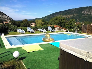 Swimming pool view