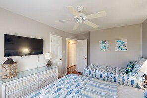 3 habitaciones, acceso a internet y ropa de cama