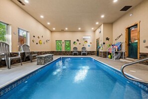 Indoor pool, a heated pool