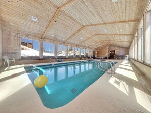 Indoor pool, a heated pool - Mountain Studio With Hot Tub, Sauna, and Indoor Heated Pool (Brian Head)