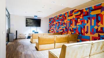 Àrea amb seients del vestíbul