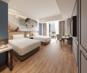 Premium bedding, in-room safe, desk, iron/ironing board