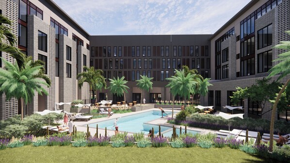 Piscina a l'aire lliure 