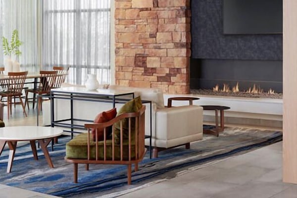 Sala de estar en el lobby