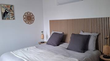 2 habitaciones, wifi y ropa de cama