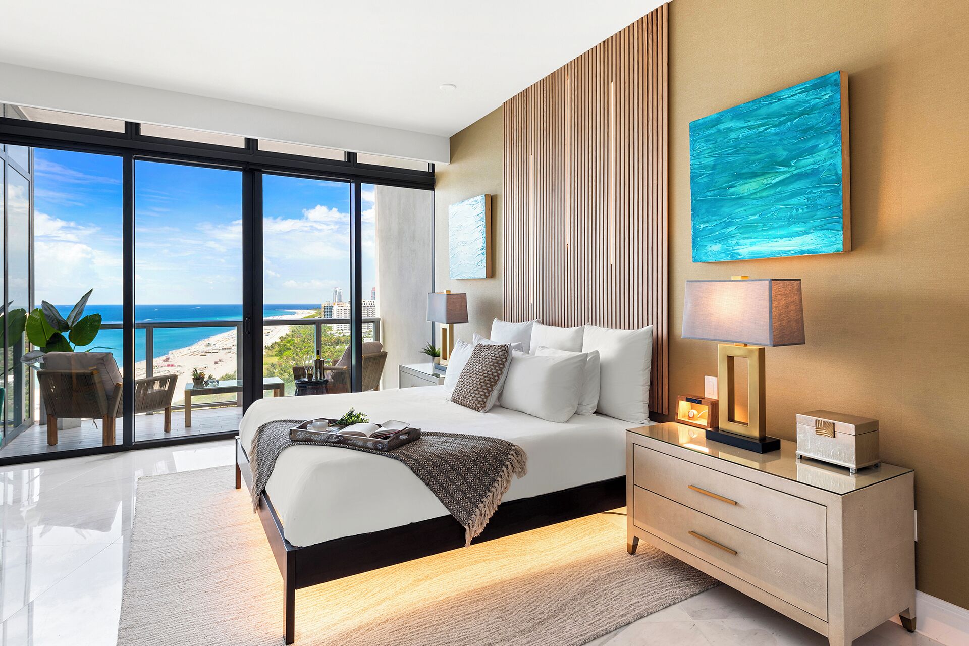 Habitación (W South Beach PH Private Studio Suite) | 2 habitaciones, insonorización, wifi gratis y ropa de cama 