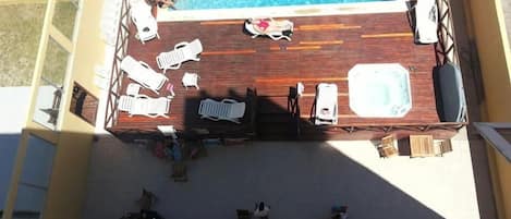 Seasonal outdoor pool