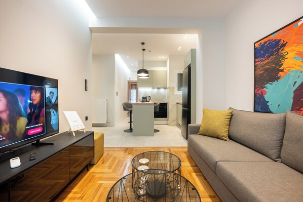 Appartement Confort, balcon | Coin séjour