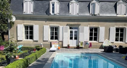Chambre d'Hote 3 couchages avec piscine et cuisine équipée Le Mans/Circuit 24 H