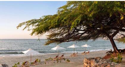 Cozy 1-bedroom apartment with Private Beach in Santa Marta