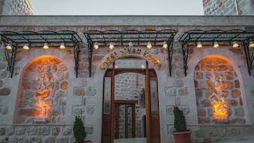 Fassade der Unterkunft