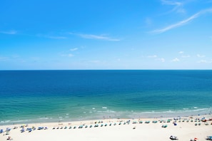 On the beach, sun-loungers - Premium Condo Beachfront Lazy River-Water slide-Splash Pad-Walk to Restaurants (Gulf Shores)
