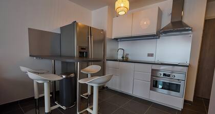 VENEZ ! Superbe appartement neuf situé au coeur de la station, tout équipé.