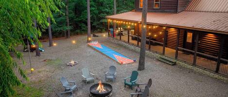 Overnatningsstedets område