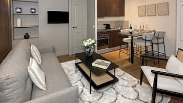 Superior-Apartment | Ausblick vom Zimmer