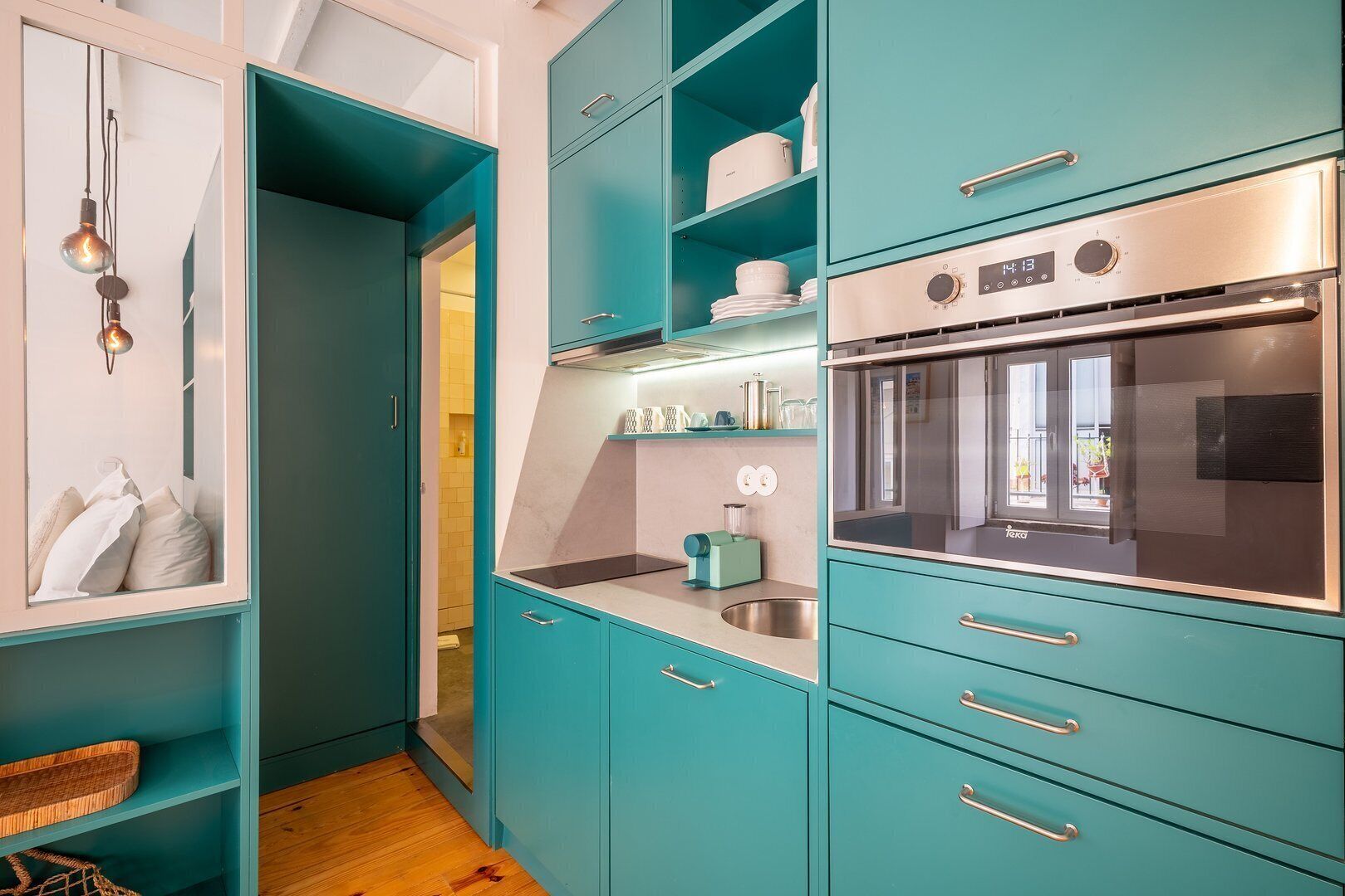 Réfrigérateur, micro-ondes, four, lave-vaisselle