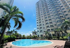 公寓客房, 1 間臥室 | 泳池 | 室外泳池