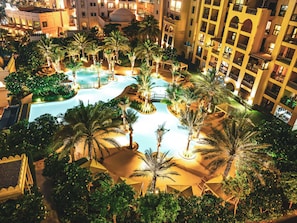 Premium-Apartment, 2 Schlafzimmer, Meerblick, Meerseite | Blick vom Balkon