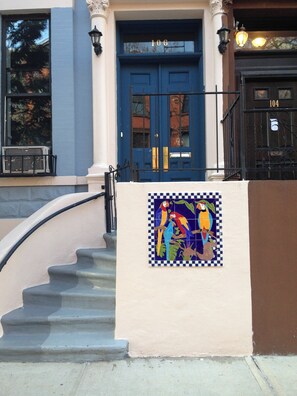 Voorkant van accommodatie