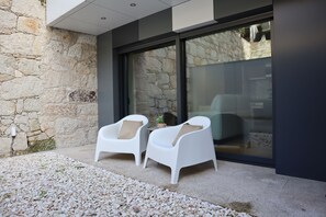 Comfort-Apartment, 1 Schlafzimmer, Terrasse, Stadtblick | Terrasse/Patio