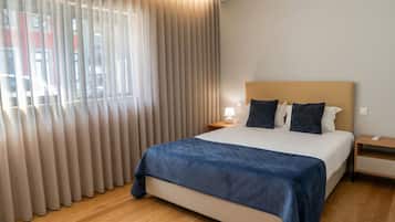 Comfort Apartment, 1 Bedroom, Patio, City View | Laptop workspace, soundproofing, iron/ironing board, free WiFi