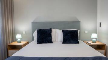 Comfort Apartment, 2 Bedrooms, City View | Laptop workspace, soundproofing, iron/ironing board, free WiFi