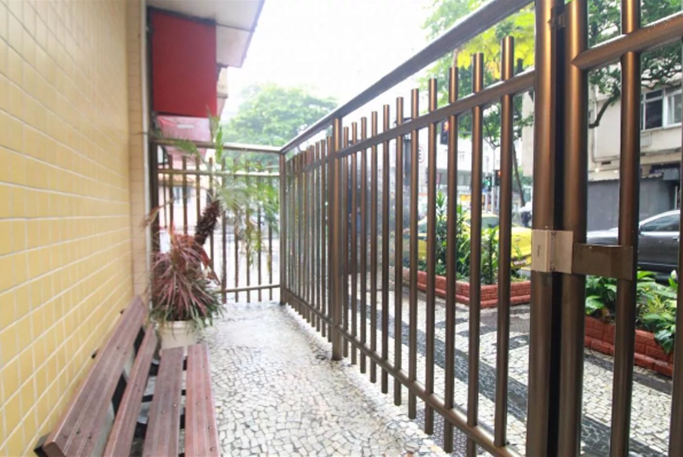 Fachada da propriedade