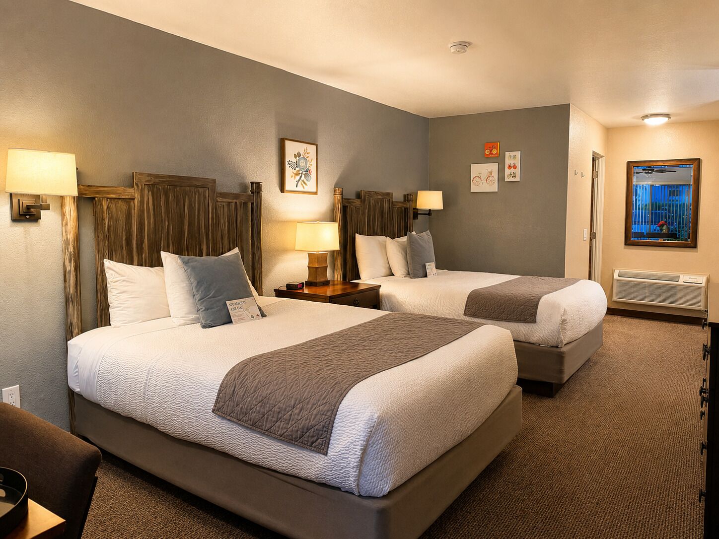 Family Suite, 2 Bedrooms, Pets allowed, Ground Floor | In-room safe, iron/ironing board, free WiFi, bed sheets
