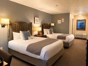 Family Suite, 2 Bedrooms, Pets Allowed, Ground Floor | In-room safe, iron/ironing board, WiFi (free), bed sheets