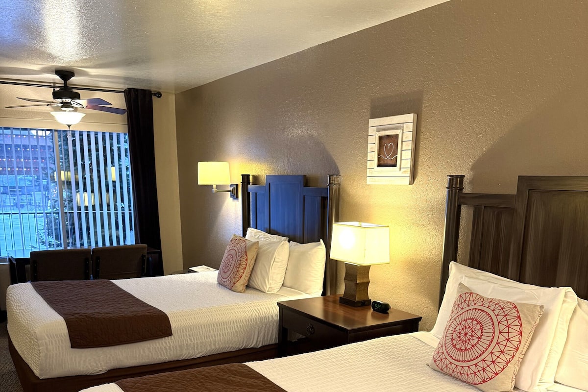 Room, 2 Queen Beds, Pets Not Allowed | In-room safe, iron/ironing board, free WiFi, bed sheets