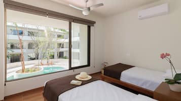 Condo de lujo, 2 habitaciones, vista a la alberca | Vista desde la habitación