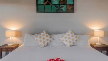 Chambre Confort Double ou avec lits jumeaux, 1 trÚs grand lit, non-fumeur, vue océan