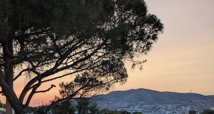 Furnished house ideal for your summer holidays, just 1.5km from Agathopes Beach!