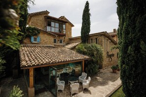 Façade de l’hébergement