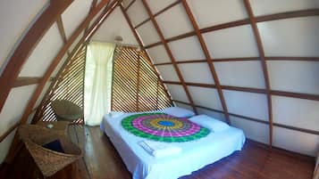 Bungalow Confort, vista al jardín | Wifi gratis