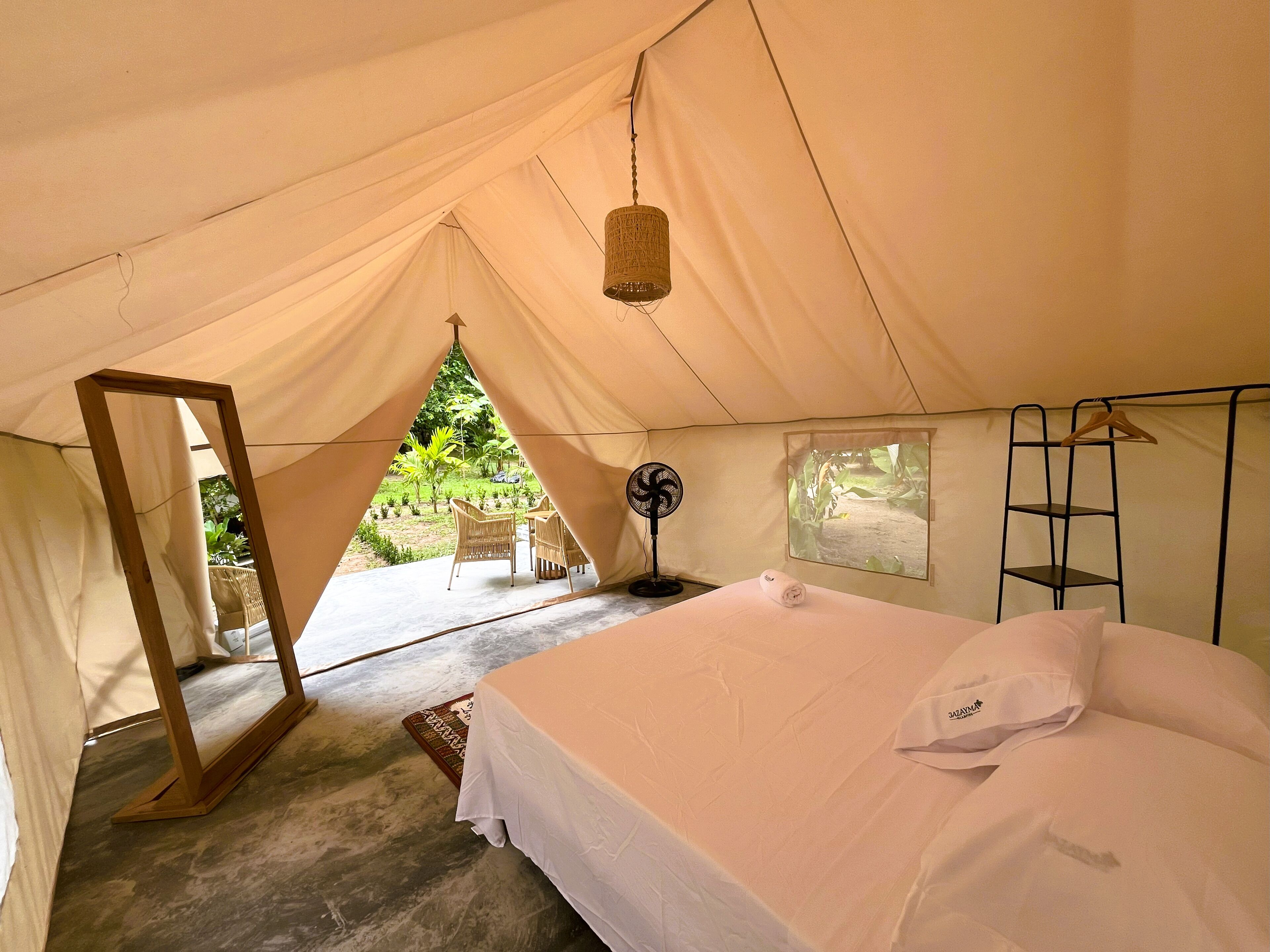 Deluxe-telttamajoitus | Ilmainen Wi-Fi