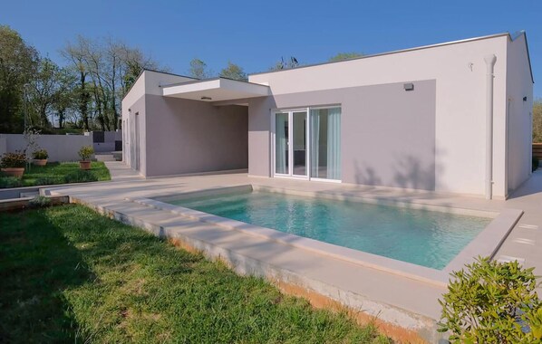 Una piscina climatizada