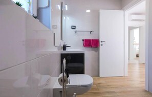 Ducha y secador de pelo