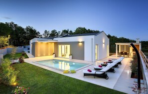 Una piscina climatizada