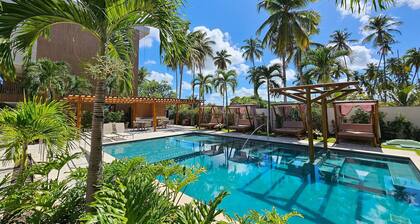 Flat Pé na Areia - Amura Carneiros