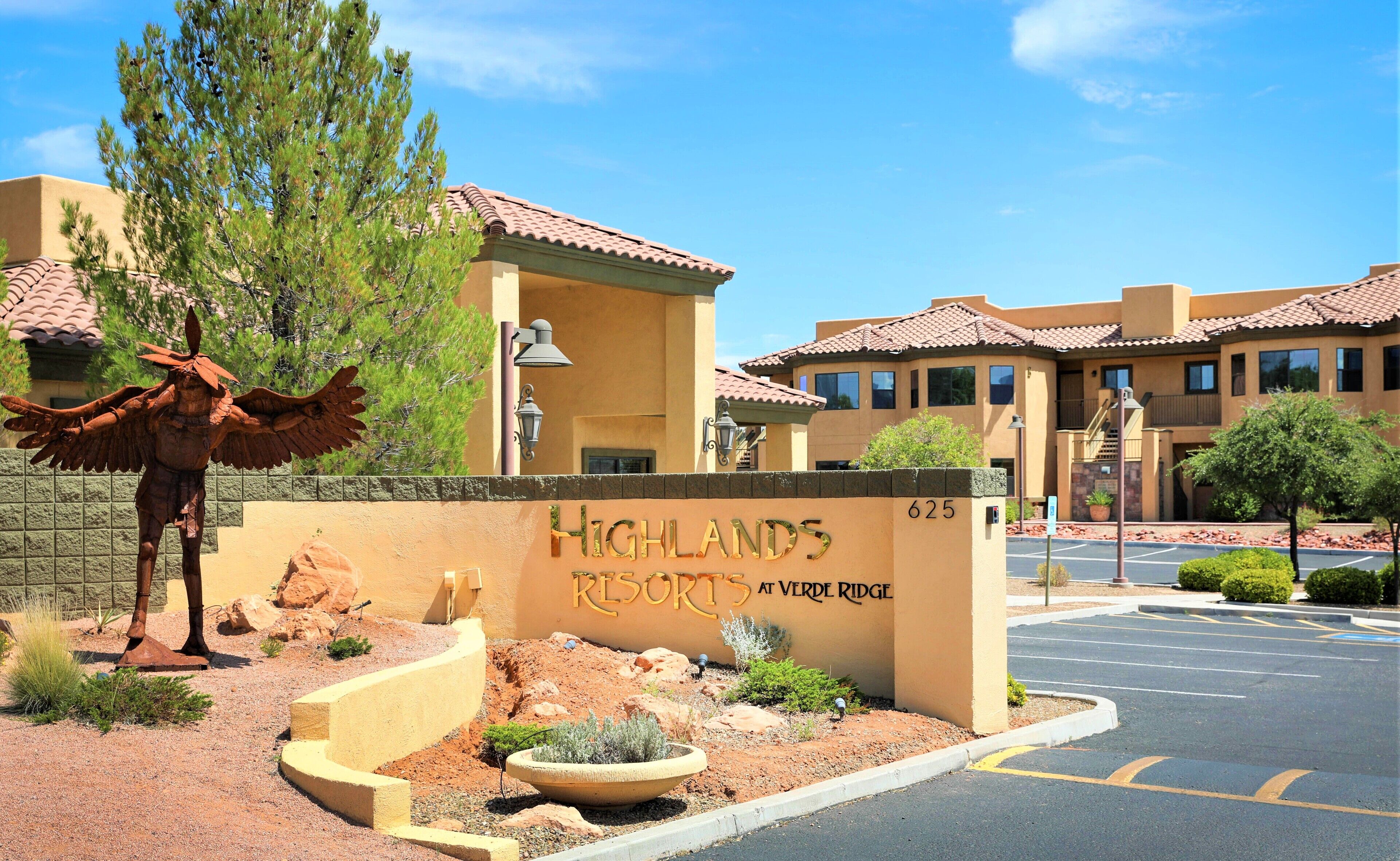 Overnatningsstedets facade