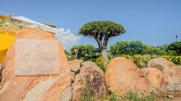 Overnattingsstedets uteområder