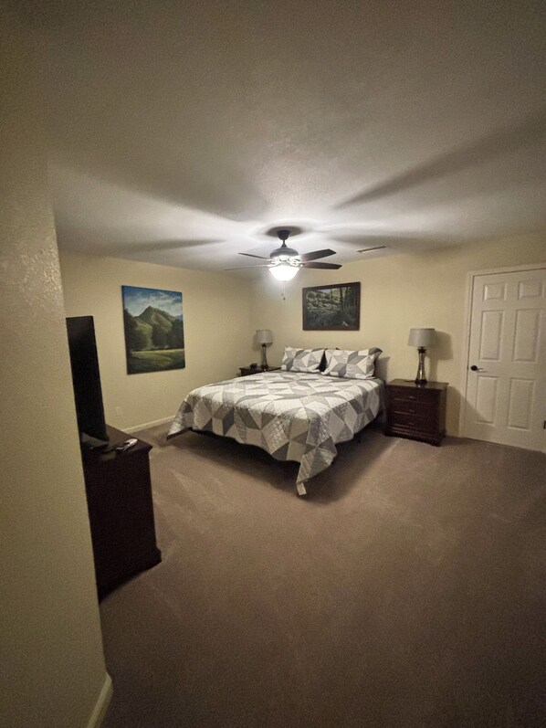 3 bedrooms, iron/ironing board, travel cot, free WiFi